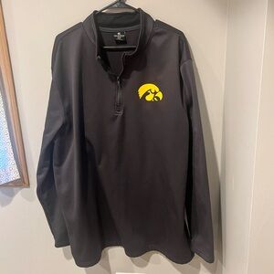 Colosseum Iowa Hawkeye Quarter Zip Up Pullover